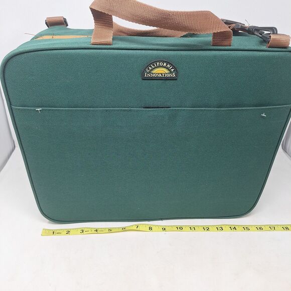 California Innovations Green Cushioned Foldable Seat Padded Stadium Seat Sports - Picture 8 of 11